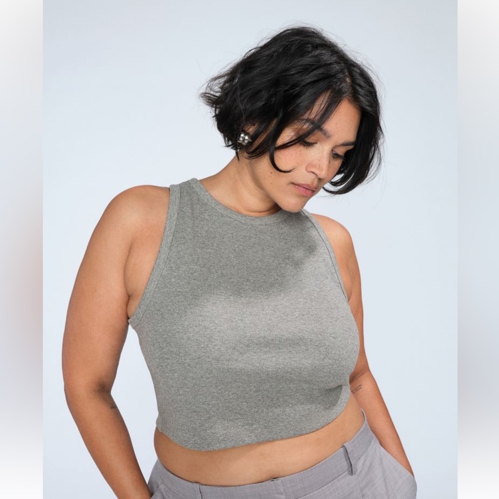 H&M Ribbed Crop Top